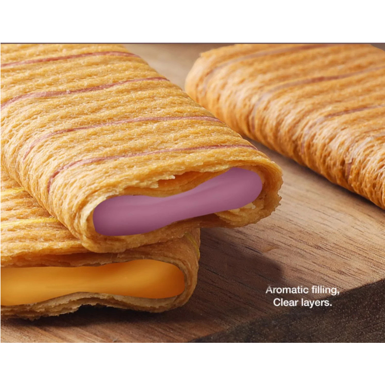 [HỘP 100G] Bánh Franzzi Tiramisu Soymilk Strawberry Cuộn Kem Hộp Giấy Các Màu Đẹp Gói Giỏ Quà Tết Sang Trọng