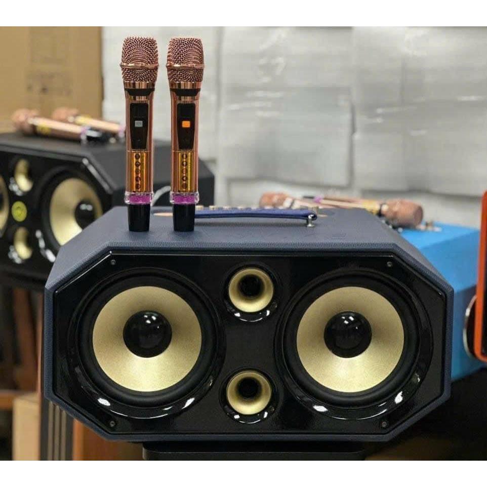 Loa kéo Mini 2 bass 20cm, 2 treble, 2 loa trung ADX 220 Pro