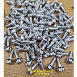 ốc salaya inox 304 không gỉ 6li , 8li , 10li chiều dài ốc đủ size
