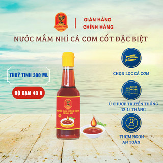 Nước mắm nhỉ cá cơm hương phú 40 độ đạm 300ml - cốt đặc biệt