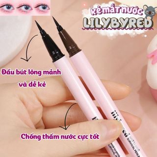 Bút kẻ mắt nước siêu mảnh, chống trôi Lilybyred Am9 To Pm9 Survial Penliner kẻ mắt bám màu, lâu trôi