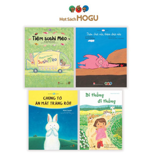 Truyện Ehon bé 3-4-5 tuổi - Bộ sách 4 cuốn rèn luyện Quan sát và Khám phá