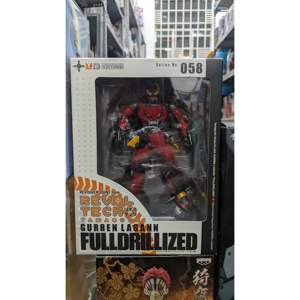MÔ HÌNH NHÂN VẬT REVOLTECH NO.058 GURREN LAGANN FULL DRILLIZED FORM