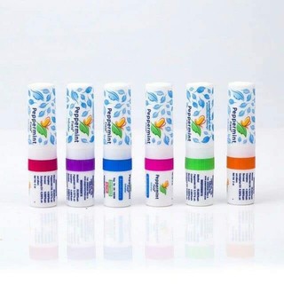 Combo 6 Ống Hít Khô Thông Mũi Peppermint Ống Màu Trắng Thái Lan
