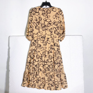 đầm hoạ tiết bigsize 2hand