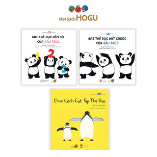 Sách cho bé 1 3 tuổi - Bộ 3 cuốn Thể dục cùng con (Truyện tranh Ehon Nhật Bản)