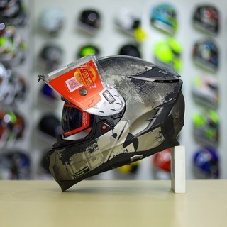 Fullface 2 kính ls2 ff327 challenger flex đen nhám - chuẩn châu âu