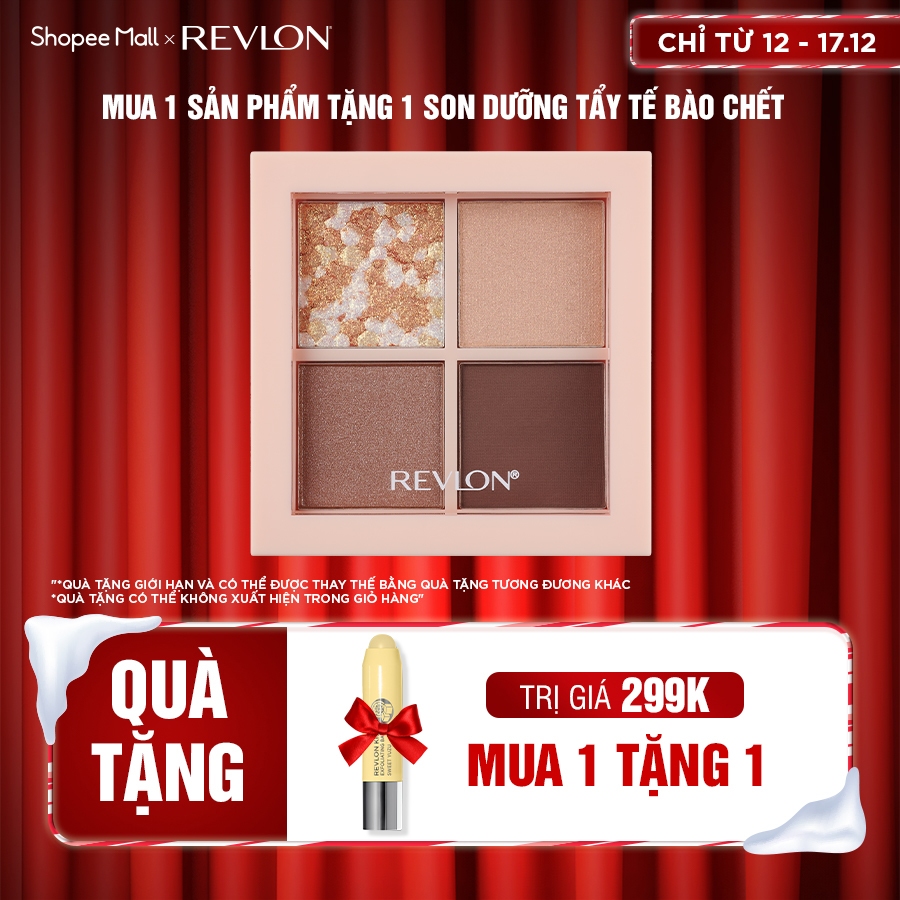 Phấn mắt Revlon Dazzle EyeShadow Quad 3.0g