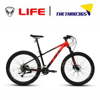 Xe đạp địa hình life lion pro, khung nhôm 6061, bánh 27.5, 18 tốc độ