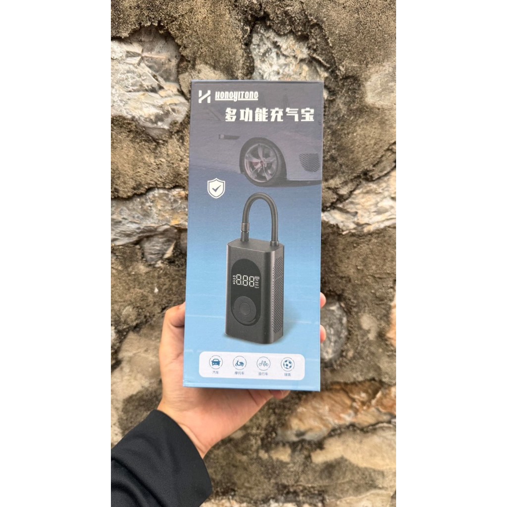 Bơm đa năng Xiaomi Mijia 1S /bơm Honoyyitone bớm xe hơi cho ô tô/Xe máy/ các sản phẩm khác