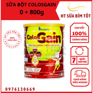 Sữa bột colosgain 0 + 800g