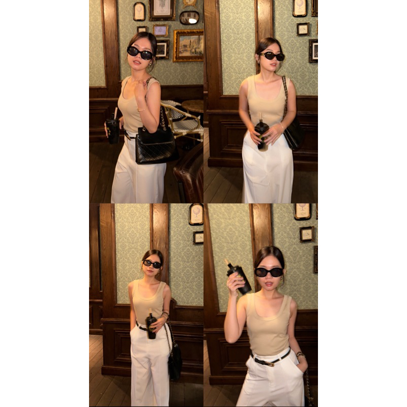 Tank top dài uni/qlo