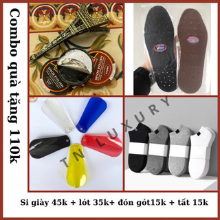 giày đốc thấp cổ da bò đế cao su khâu