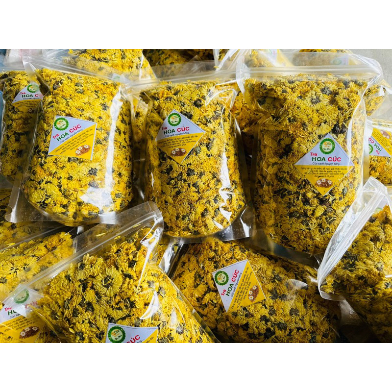 100gr Hoa cúc vàng loại đẹp nguyên bông