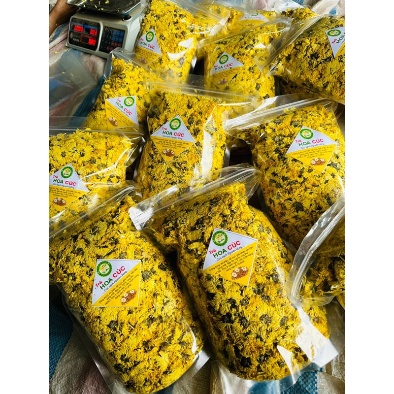 100gr Hoa cúc vàng loại đẹp nguyên bông