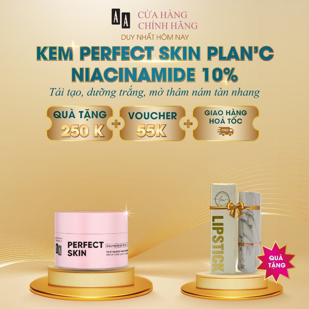 Kem làm đẹp da AA Cosmetics Perfect Skin Niacinamide 5% lọ 50ml