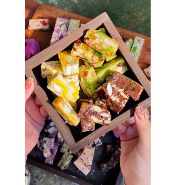 Kẹo Nougat Cực Kì Ít Ngọt Nhiều Vị Cực Ngon