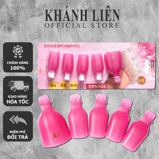 Kẹp ủ phá gel móng set 5c - ủ phá gel làm móng chuyên dụng