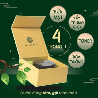Xà phòng tằm tròn làm sáng da, sạch da ATZ Healthy Life