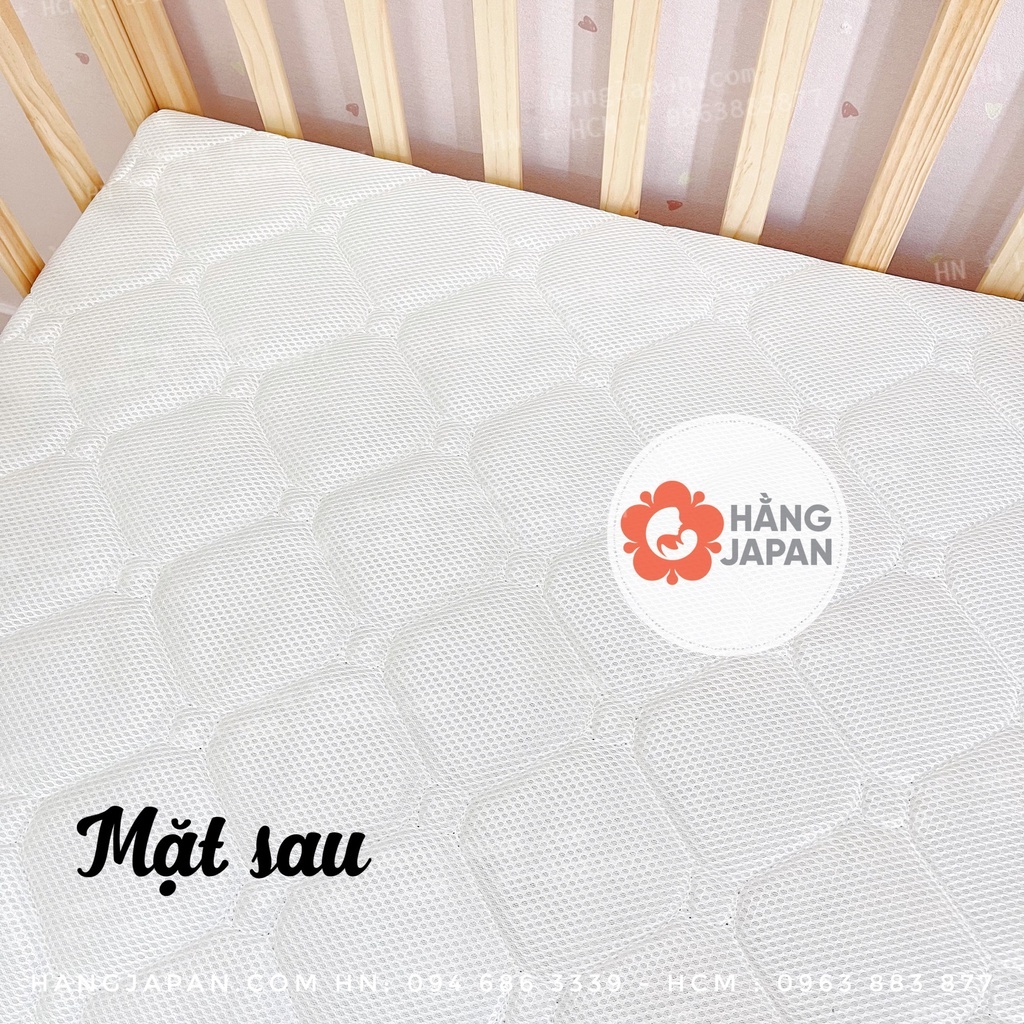 Đệm bông ép, xơ dừa dành cho cũi MONMON cho bé