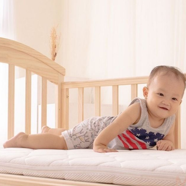 Đệm bông ép, xơ dừa dành cho cũi MONMON cho bé