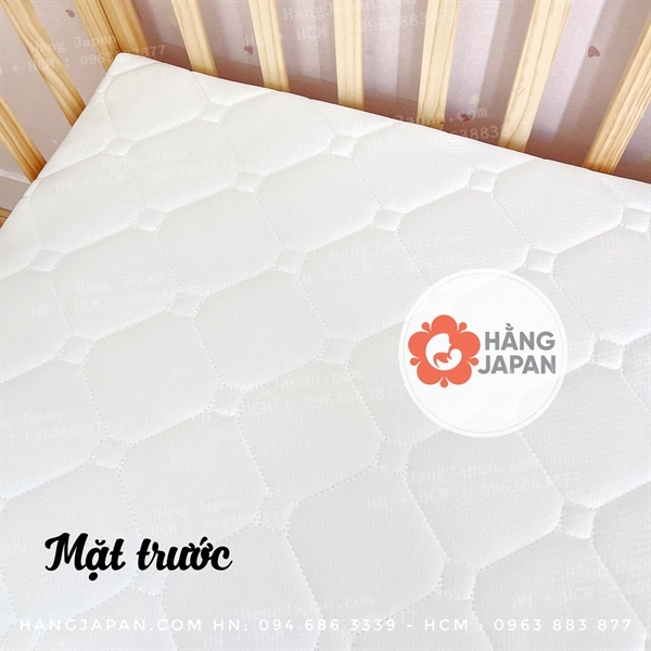 Đệm bông ép, xơ dừa dành cho cũi MONMON cho bé