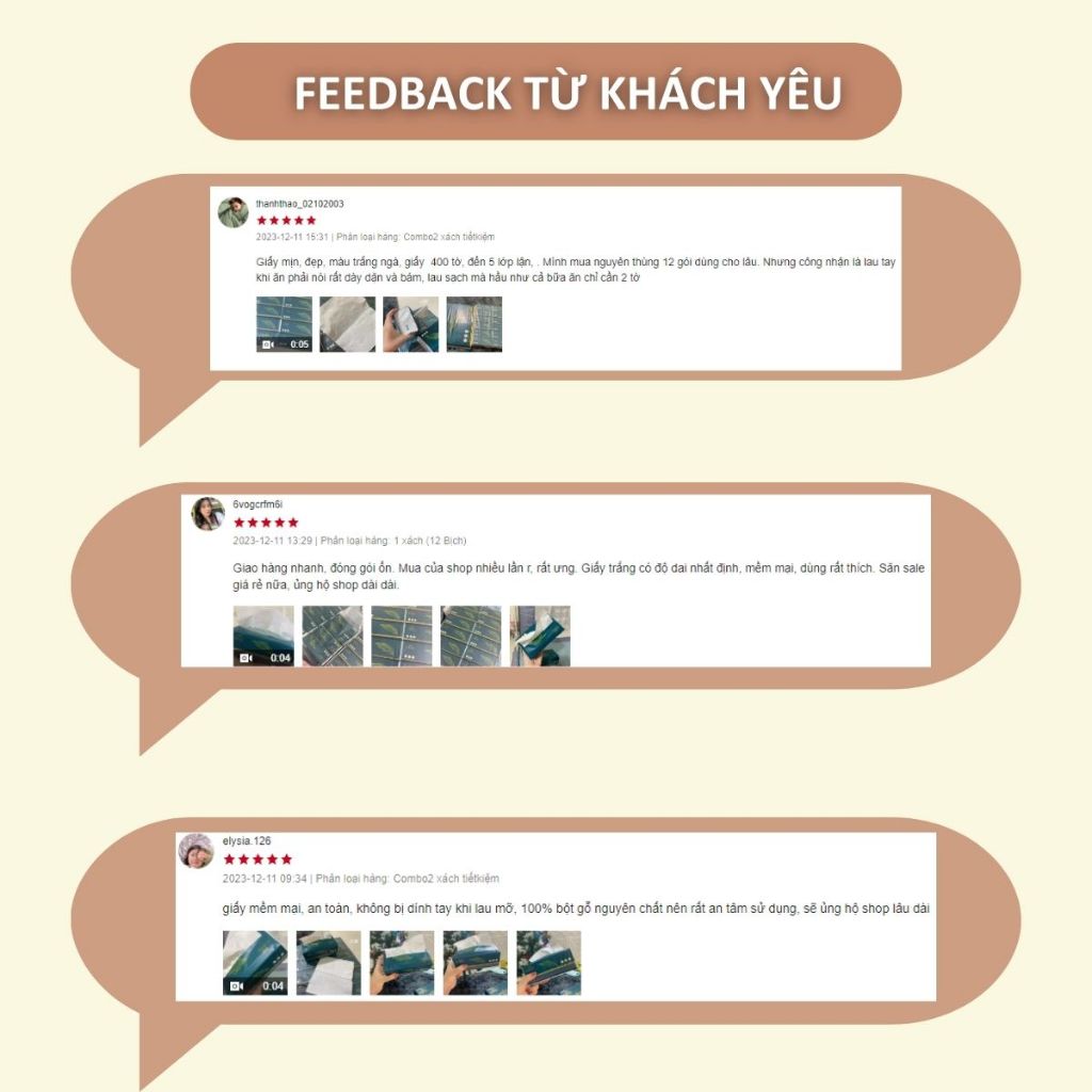 Giấy ăn dạng rút Caitong giấy ăn siêu dày, 5 lớp, mềm mịn màu xanh lá vàng