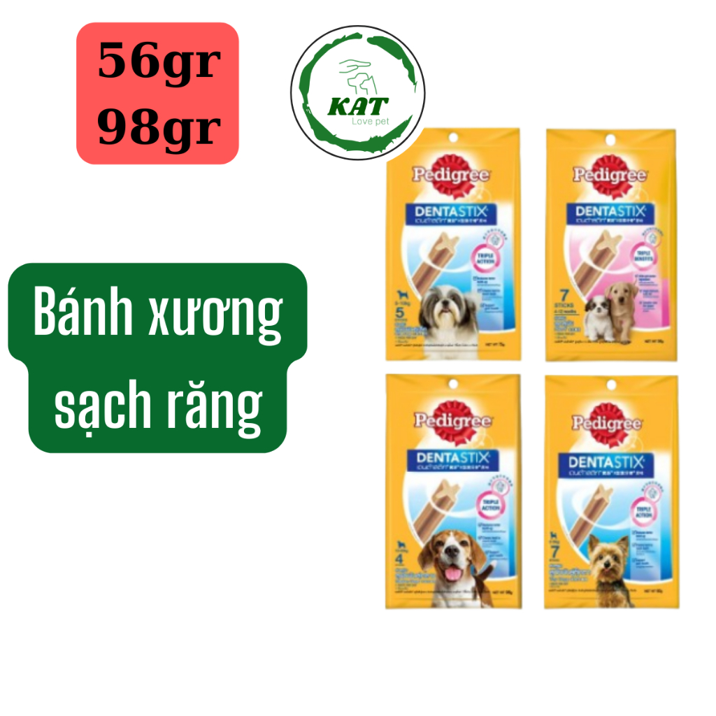 Bánh Xương Sạch Răng Cho Chó Pedigree Dentastix - KAT Store