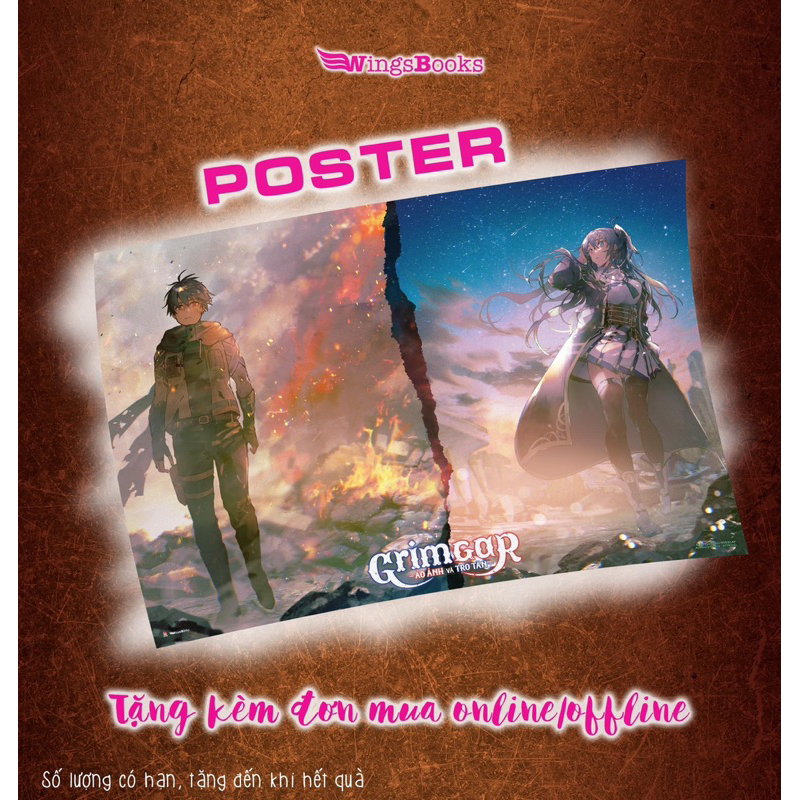 Bản Giới Hạn + Poster - Grimgar - Ảo Ảnh Và Tro Tàn - Tập 15 - Fen's Store Notebook