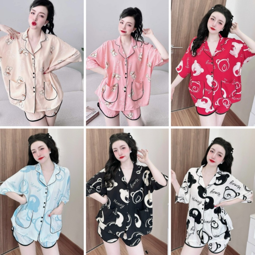 Đồ Ngủ Bigsize Đùi Cánh Dơi 50-100kg Pyjama Đùi