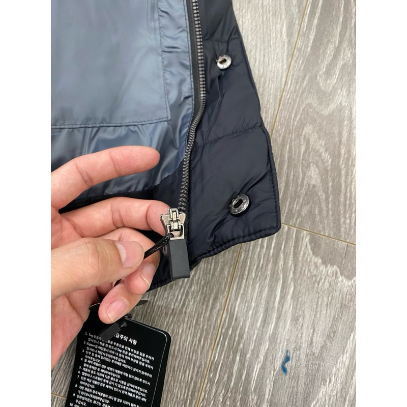 Áo gile phao xuất Hàn đơn giản nam