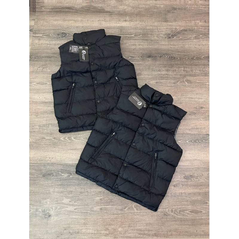 Áo gile phao xuất Hàn đơn giản nam