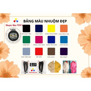 Thuốc Nhuộm Quần Áo Cotton - Nhóm Màu A1, Không Phai, Bền Màu