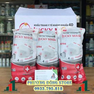 COMBO 5 bịch khẩu trang KF94 bịch 10 cái