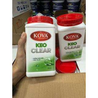 Keo bóng nước chống thấm Kova lon 1kg (dành cho bề mặt đã hoàn thiện)