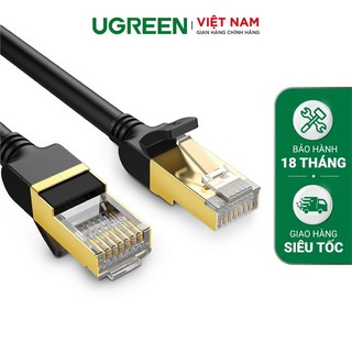 Cáp mạng đúc sẵn Cat7 dài 2m tròn chính hãng Ugreen 11269