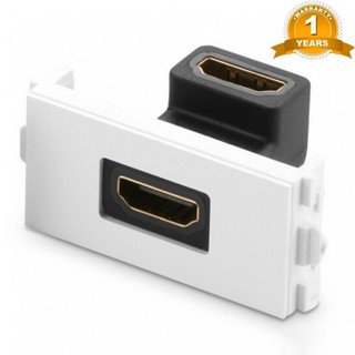 Nhân mạng hdmi âm tường ugreen 20318 vuông góc