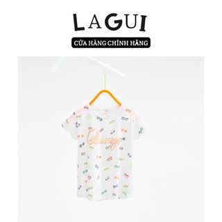 * áo phông họa tiết bé gái zara săn sale