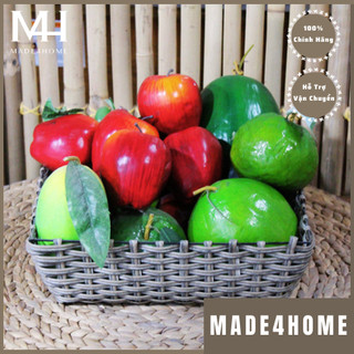 Giỏ Nhựa Giả Mây Cao Cấp, Giỏ Đóng Gói Quà Tặng, Giỏ Deco Vintage (Có quai, không quai)