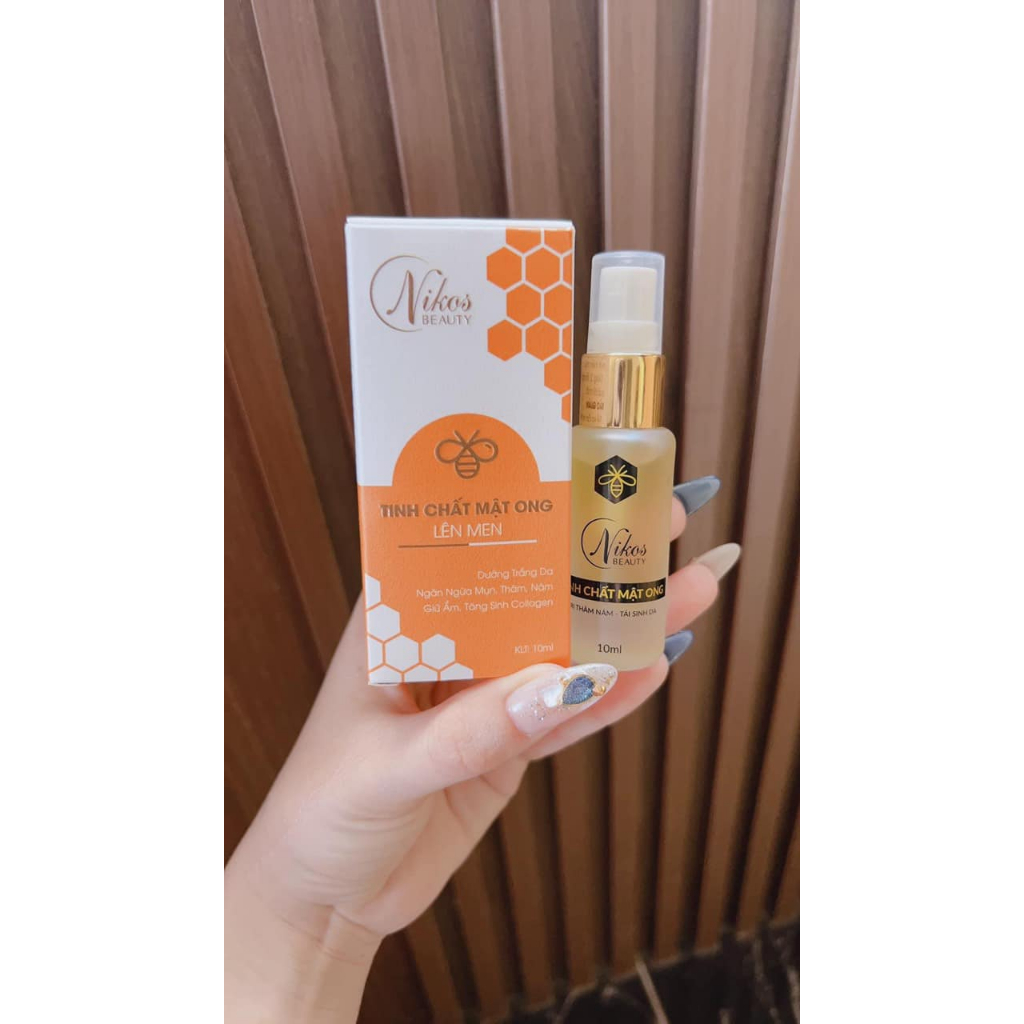 Serum Tinh Chất Mật Ong - Nicos Thanh Nhi Giúp trắng dáng, ngăn ngừa lão hoá