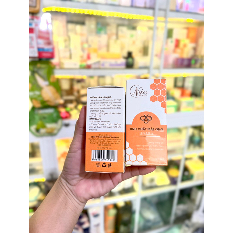 Serum Tinh Chất Mật Ong - Nicos Thanh Nhi Giúp trắng dáng, ngăn ngừa lão hoá