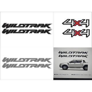 Tem 4x4 Ranger, Tem Dán Xe 4x4 Ranger, wildtrack, tem xe ford ranger, giống rin 100%