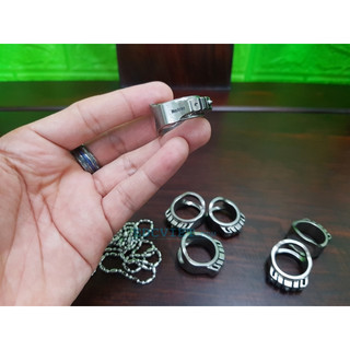 Nhẫn titanium MecArmy SKF3T