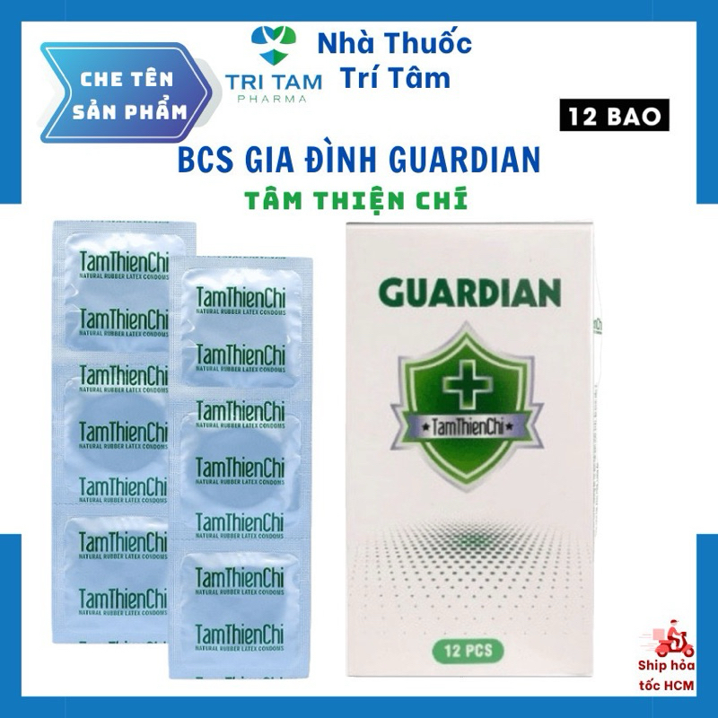 Bao cao su Tâm Thiện Chí GUARDIAN  mỏng trơn-
