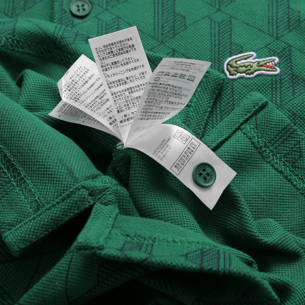 Áo Thun Nam POLO SLIMFIT HỌA TIẾT LACOSTE BASIC - Vải COTTON PIQUET Dệt Kim mềm mịn Xịn Mát Cao Cấp DV Chuẩn Hãng
