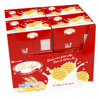 Belgi trứng sữa hộp 42g