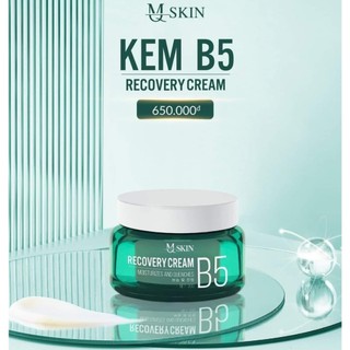 Kem b5 mq skin, serum b5 mqskin, kem dưỡng ẩm phục hồi da recovery cream b5 mq skin 30g giúp da săn mịn tự tin