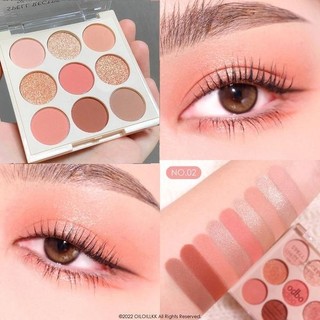 Bảng Phấn Mắt Odbo Spell Recipe Eye Color Palette 9 ô tone Hàn Quốc