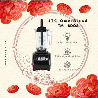 MÁY XAY SINH TỐ JTC OMNIBLEND V TM-800A 4 MÀU - HÀNG CHÍNH HÃNG