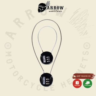 Khóa nón bảo hiểm Bulldog cao cấp chống cắt - Arrow